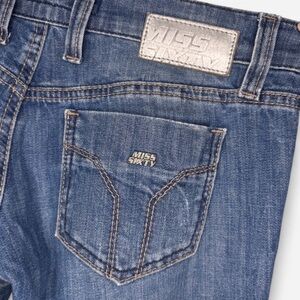 Y2K VTG Miss Sixty Jeans Style Ex Love Low rise Bootcut Size 27 EUC